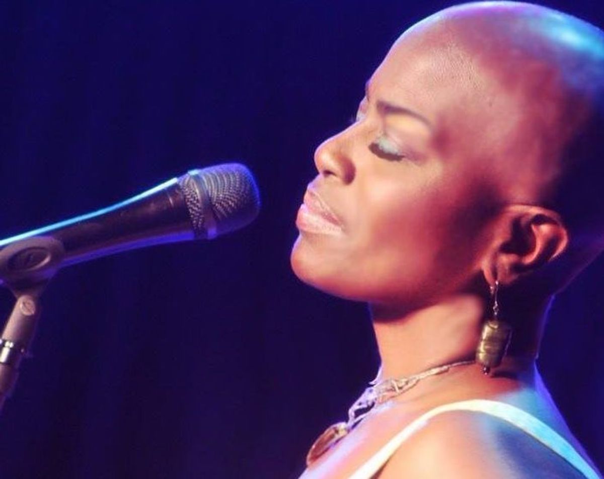 Marcelle Davies-Lashley's "Liberian Girl in Brooklyn" Marcelle Davies-Lashley's "Liberian Girl in Brooklyn"