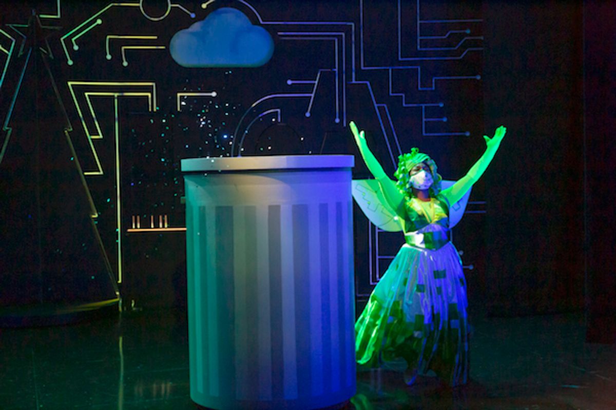 From The Children's Theatre of Cincinnati's production of THE VELVETEEN RABBIT, running live, on-stage, November 12 - December 13, 2020, and streaming on Broadway on Demand November 19 - May 31, 2021.  For more information visit:  https://thechildrenstheatre.com/shows/the-velveteen-rabbit/
Photo by Mikki Schaffner.