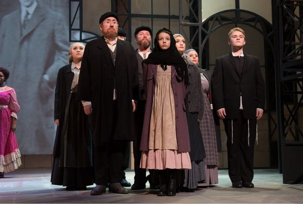 Bart Sumner (Tateh) and Hailey Clack (Little Girl) photo by Studio3Twenty.com 1