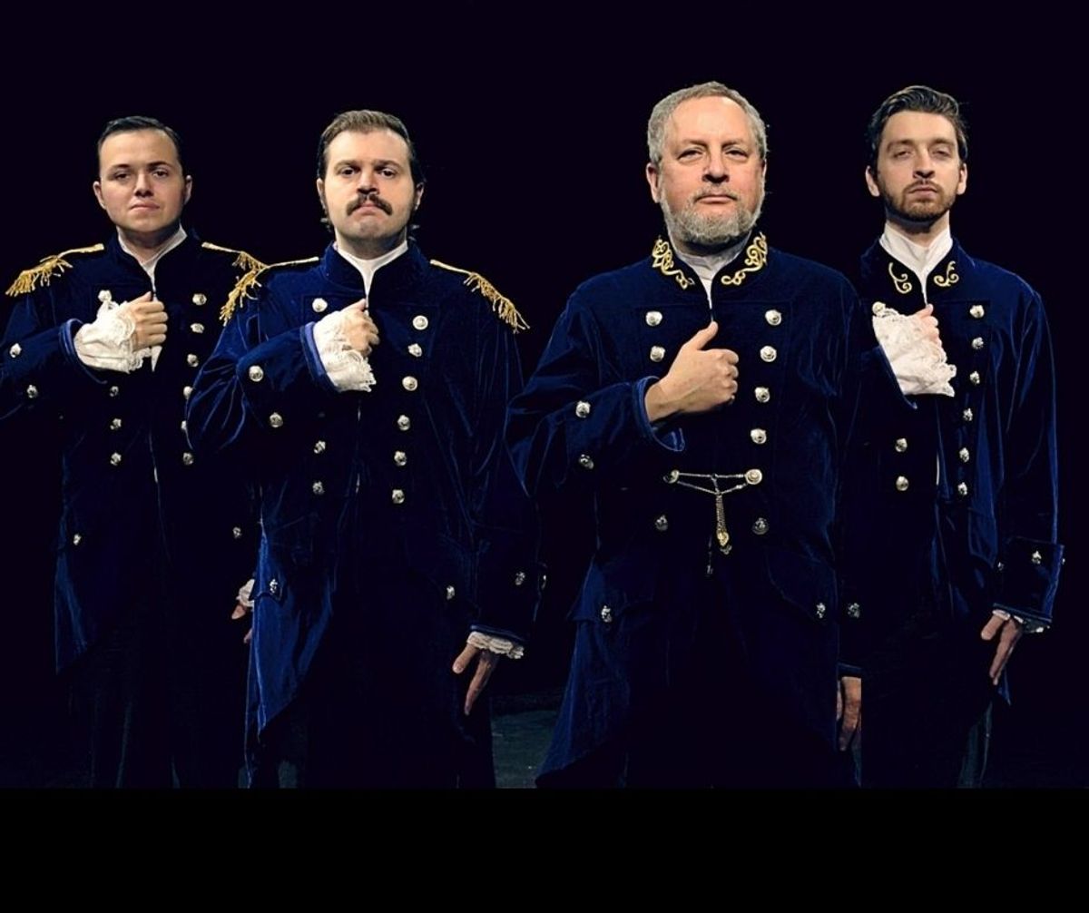 From Left to Right: Josh Telepman, Norman Dubois, Joel Hersh and Israel Bloodgood From Left to Right: Josh Telepman, Norman Dubois, Joel Hersh and Israel Bloodgood