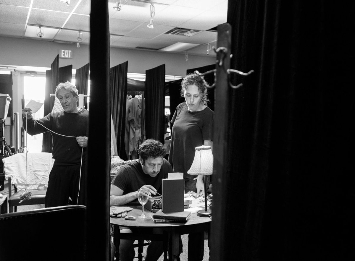 John Flax, Apollo Garcia, Elizabeth Glass, Action at a Distance, photo by Mariah Olesen