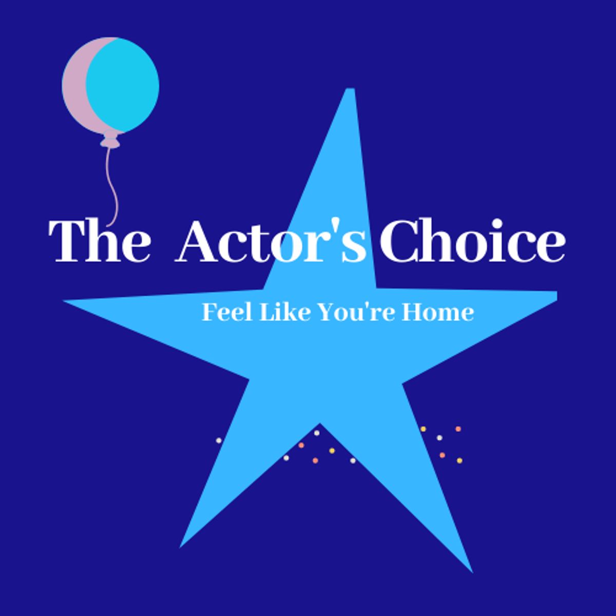 A FRIENDLY SHOW LOGO!: The noted show card logo for "The Actor's Choice". A FRIENDLY SHOW LOGO!: The noted show card logo for "The Actor's Choice".