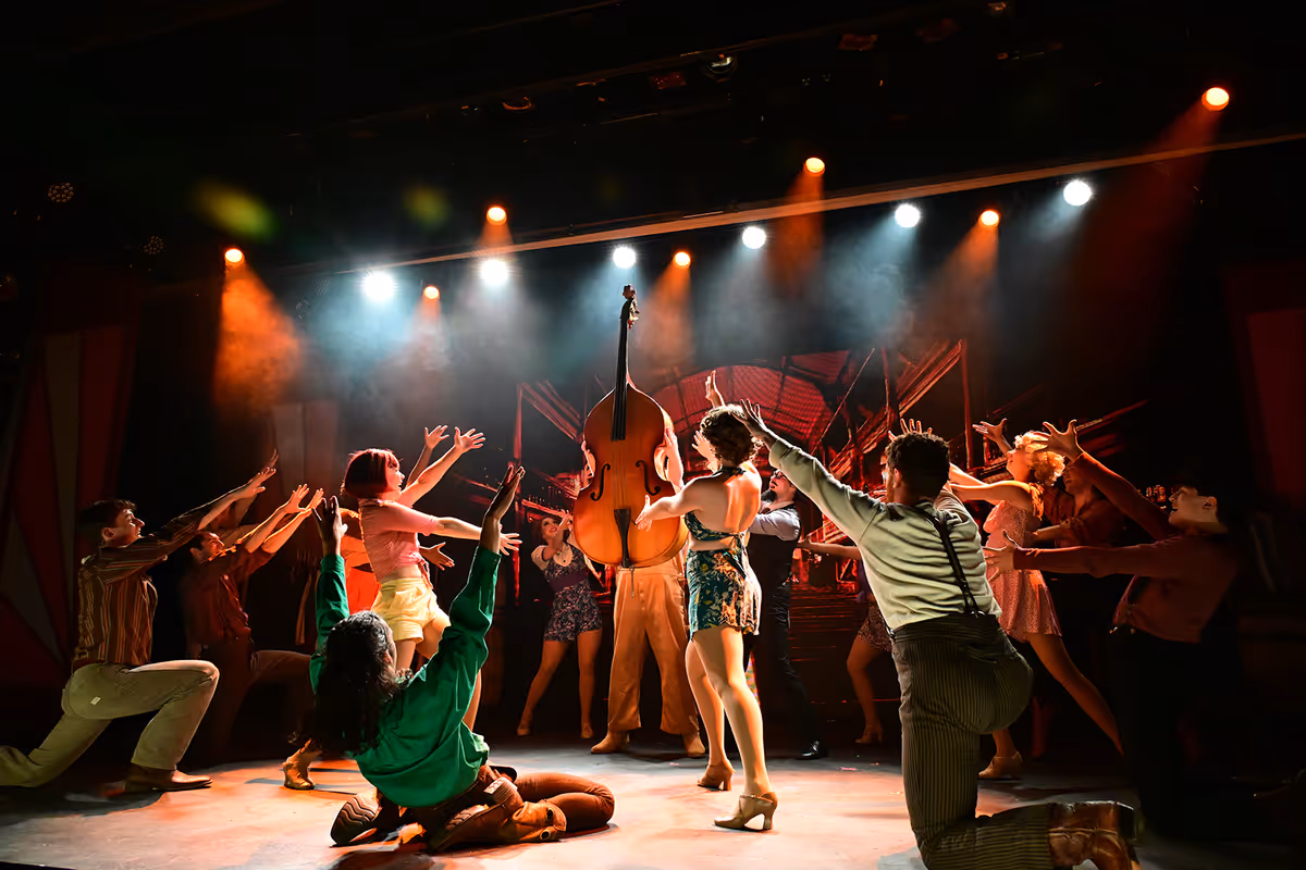 The cast of Crazy for You.