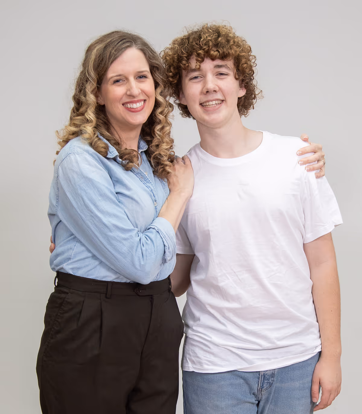 When Ren (right, Zack Osborne of Willow Grove, PA) and his mother Ethel (left, Megan Gramlich of Lawrenceville, NJ) move from Chicago to a small farming town, he is prepared for the inevitable adjustm When Ren (right, Zack Osborne of Willow Grove, PA) and his mother Ethel (left, Megan Gramlich of Lawrenceville, NJ) move from Chicago to a small farming town, he is prepared for the inevitable adjustm