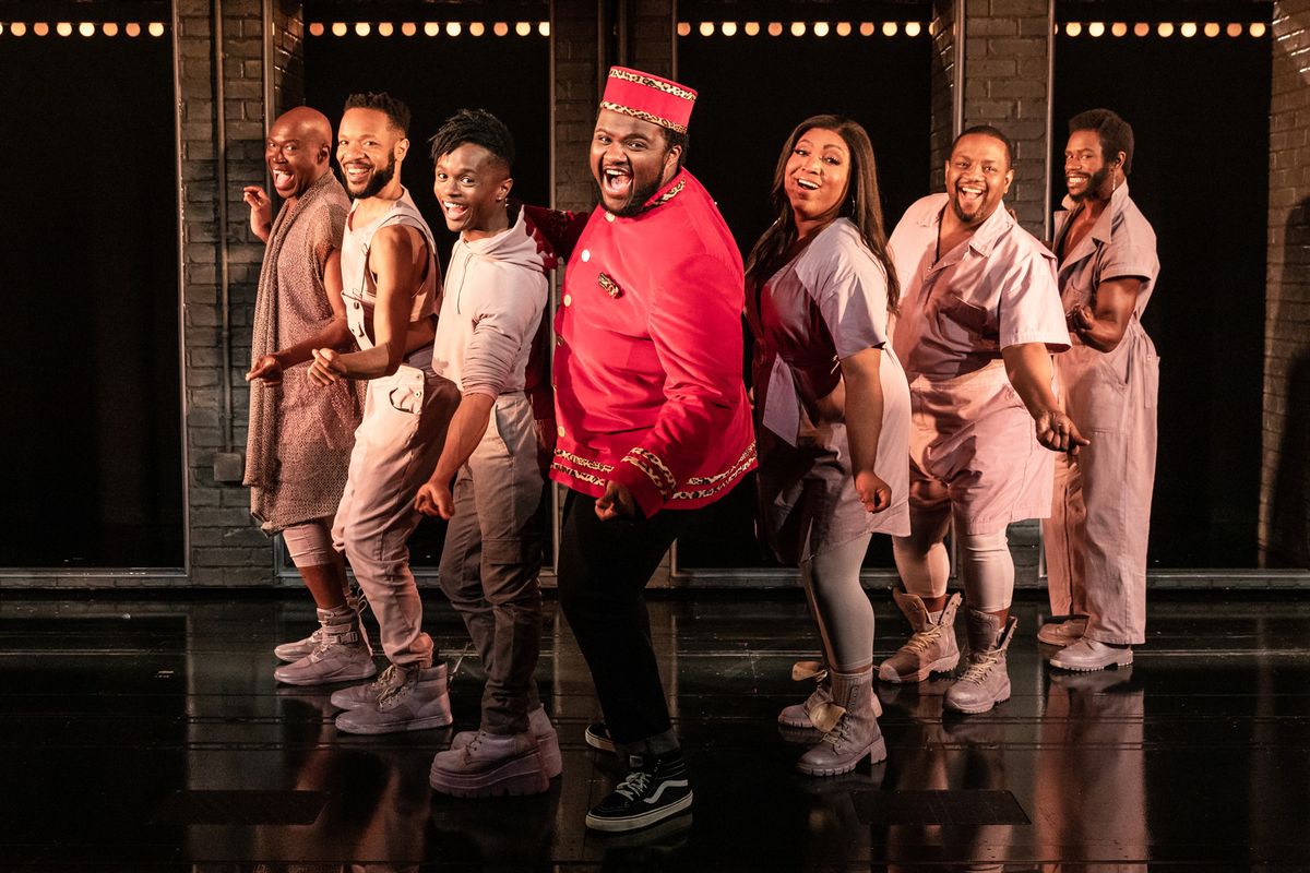The cast of A Strange Loop, photo by Marc J. Franklin