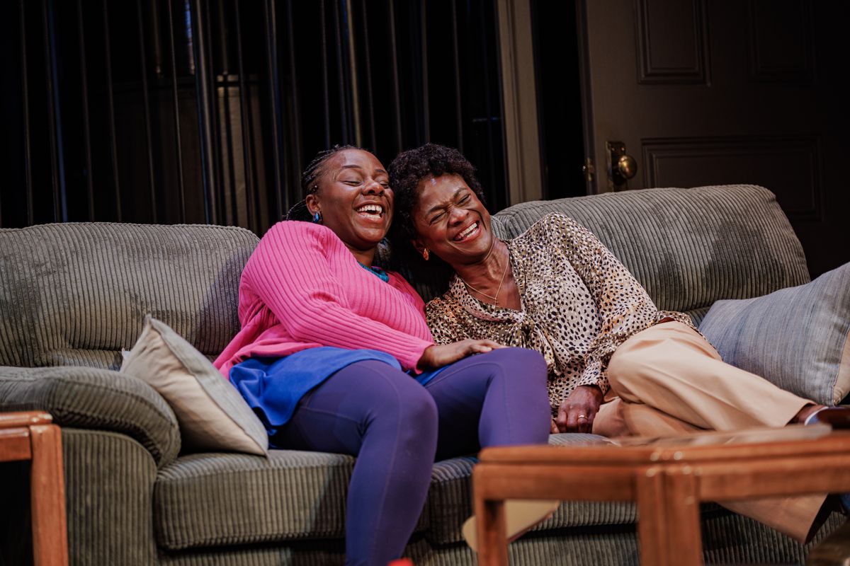 Abigail C. Onwunali and Patrice Johnson Chevannes in The Huntington?s production of Mfoniso Udofia?s The Grove, directed by Awoye Timpo; photo by Marc J. Franklin. Running February 7 ? March 9, 2025 a Abigail C. Onwunali and Patrice Johnson Chevannes in The Huntington?s production of Mfoniso Udofia?s The Grove, directed by Awoye Timpo; photo by Marc J. Franklin. Running February 7 ? March 9, 2025 a