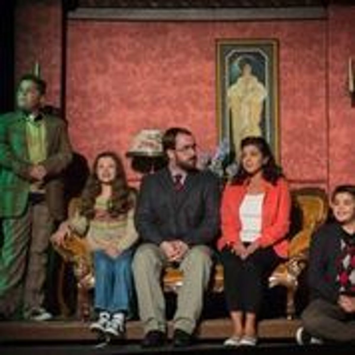 The Bechdel Family in NENAproduction's Fun Home The Bechdel Family in NENAproduction's Fun Home