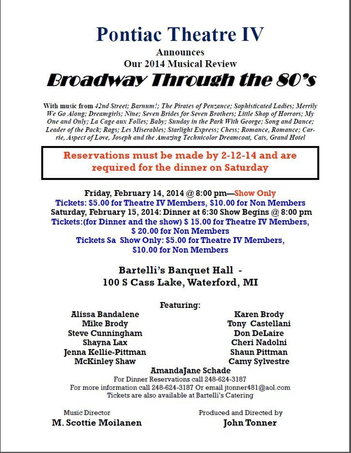 Informational flyer