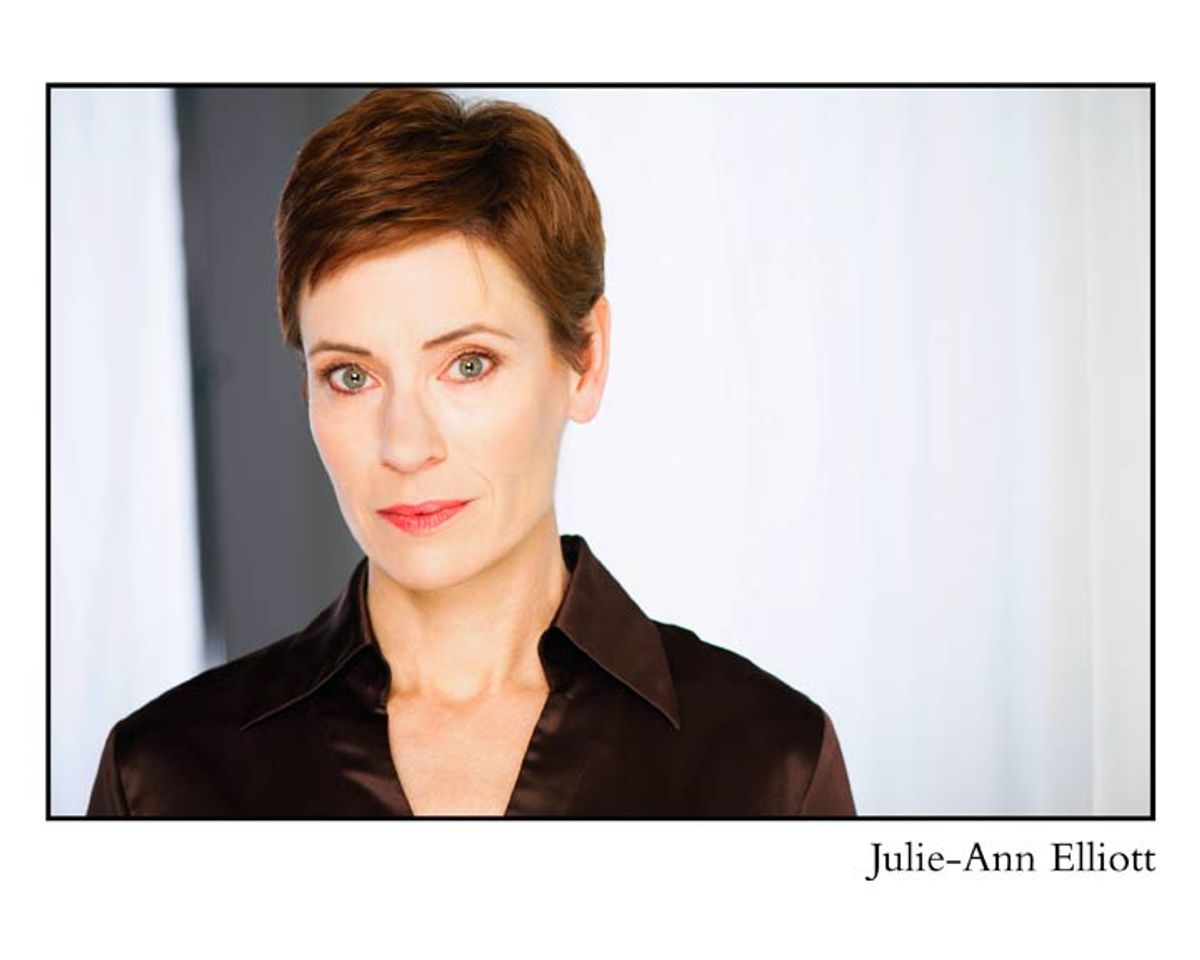 Julie-Ann Elliott, who plays "Herself". Julie-Ann Elliott, who plays "Herself".