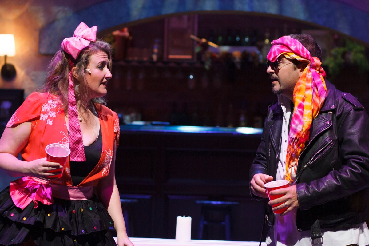 The Last Wide Open is brought to life by Rebecca Shor and Ethan Butler as a young waitress and Italian immigrant who are the unlikely couple at the center of this unconventional romantic musical comedy by Audrey Cefaly. Photo by Gillian Mariner Gordon. The Last Wide Open is brought to life by Rebecca Shor and Ethan Butler as a young waitress and Italian immigrant who are the unlikely couple at the center of this unconventional romantic musical comedy by Audrey Cefaly. Photo by Gillian Mariner Gordon.