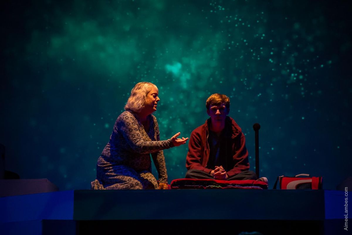 "Where are we going?" "We're going home"
The Curious Incident of the Dog in the Night-Time
September 6 to 21, 2018

330-836-2626 or www.WeathervanePlayyhouse.com
Photo courtesy of www.aimeelambes.com
