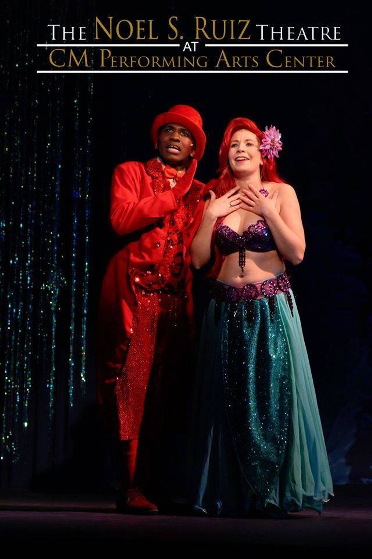 Sebastian (Kin-Zale Jackson), and Ariel (M.E. Junge)
Photo Credit: Lisa Schindlar