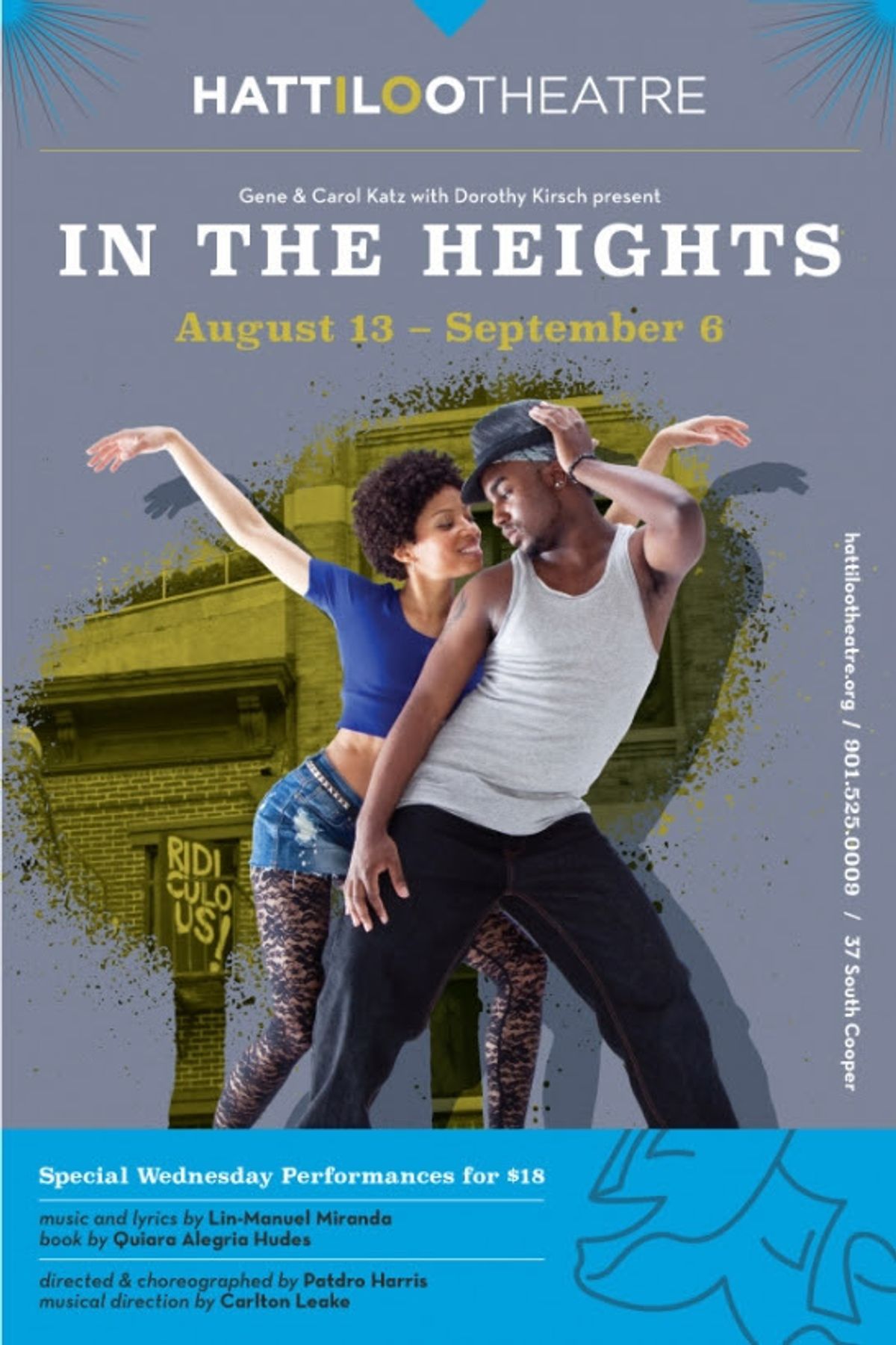 In the Heights centers on a variety of characters living in the neighborhood of Washington Heights, on the northern tip of Manhattan. At the center of the show is Usnavi, a bodega owner who looks after the aging Cuban lady next door, pines for the gorgeous girl working in the neighboring beauty salon and dreams of winning the lottery and escaping to the shores of his native Dominican Republic. Meanwhile, Nina, a childhood friend of Usnavi?s, has returned to the neighborhood from her first year at college with surprising news for her parents, who have spent their life savings on building a better life for their daughter. Ultimately, Usnavi and the residents of the close-knit neighborhood get a dose of what it means to be home. In the Heights centers on a variety of characters living in the neighborhood of Washington Heights, on the northern tip of Manhattan. At the center of the show is Usnavi, a bodega owner who looks after the aging Cuban lady next door, pines for the gorgeous girl working in the neighboring beauty salon and dreams of winning the lottery and escaping to the shores of his native Dominican Republic. Meanwhile, Nina, a childhood friend of Usnavi?s, has returned to the neighborhood from her first year at college with surprising news for her parents, who have spent their life savings on building a better life for their daughter. Ultimately, Usnavi and the residents of the close-knit neighborhood get a dose of what it means to be home.