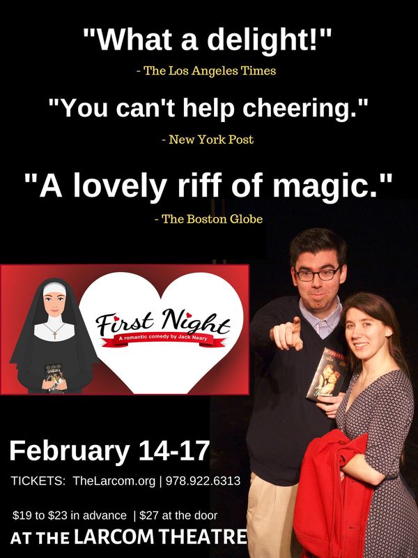 Poster for the show. Designed by Catherine Stramer. Blue Slate Design 1