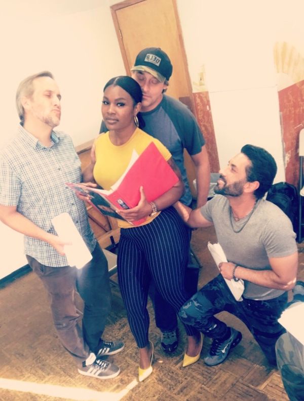 Rehearsal shots of the cast. 6