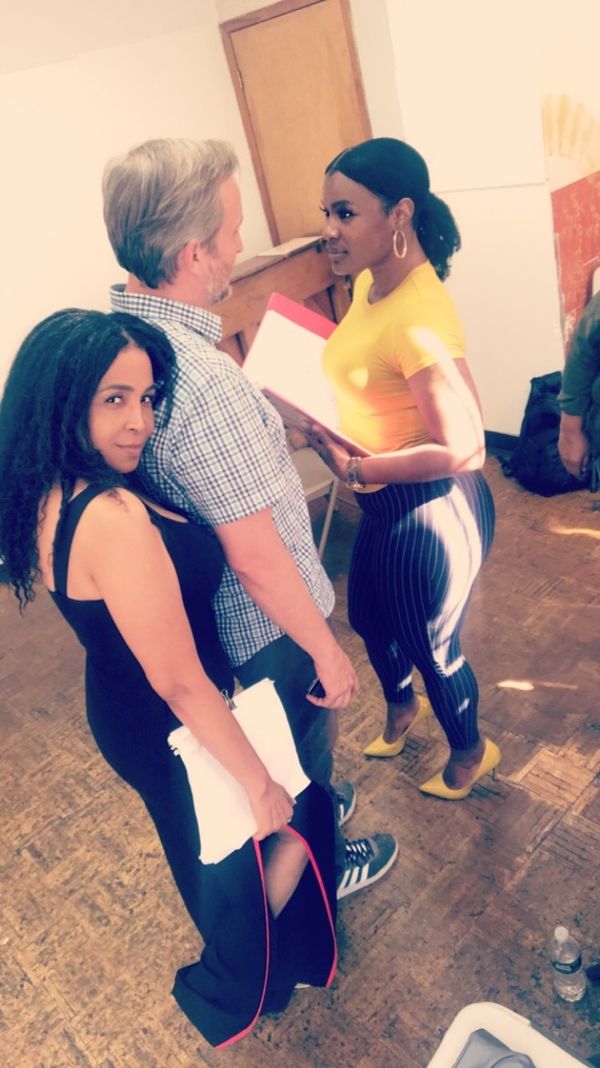 Rehearsal shots of the cast. 7