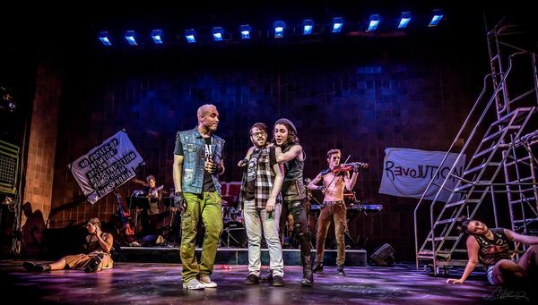 Here are a couple pics from Mad theatre's production of American Idiot show runs from 4/5/18 to 4/15/18 Photo Credit: Chaz D Photography. 2
