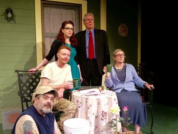 Cast of STAGES OF BLOOM - Laurene Scalf, Rick O'Daniel-Munger, Jennifer Riddle, Francis Whitaker, Ben Goldman 1