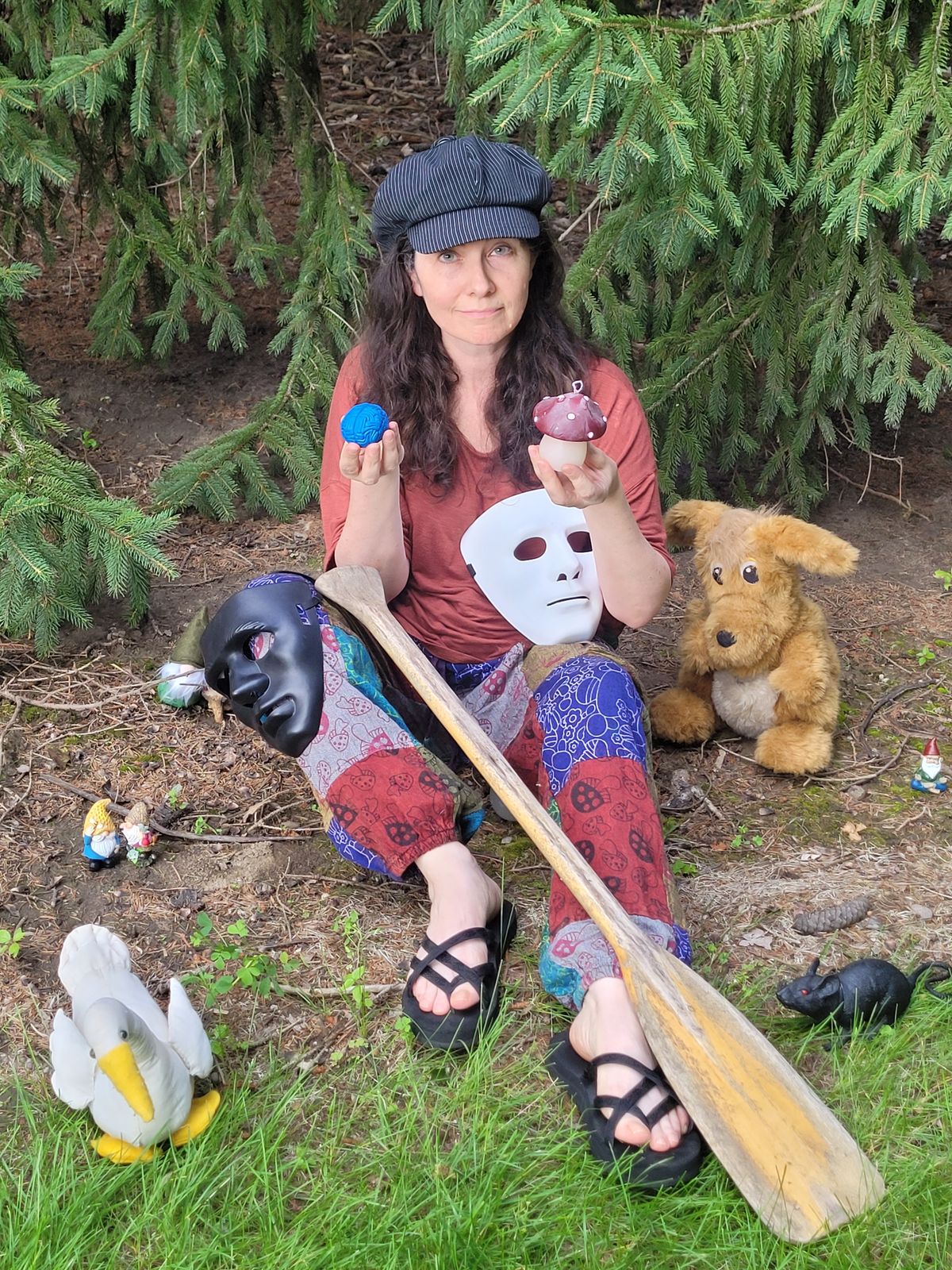 Julie Lyn Barber in Turbulent Architect at the 2025 Guelph Fringe Festival, Aug 7-10