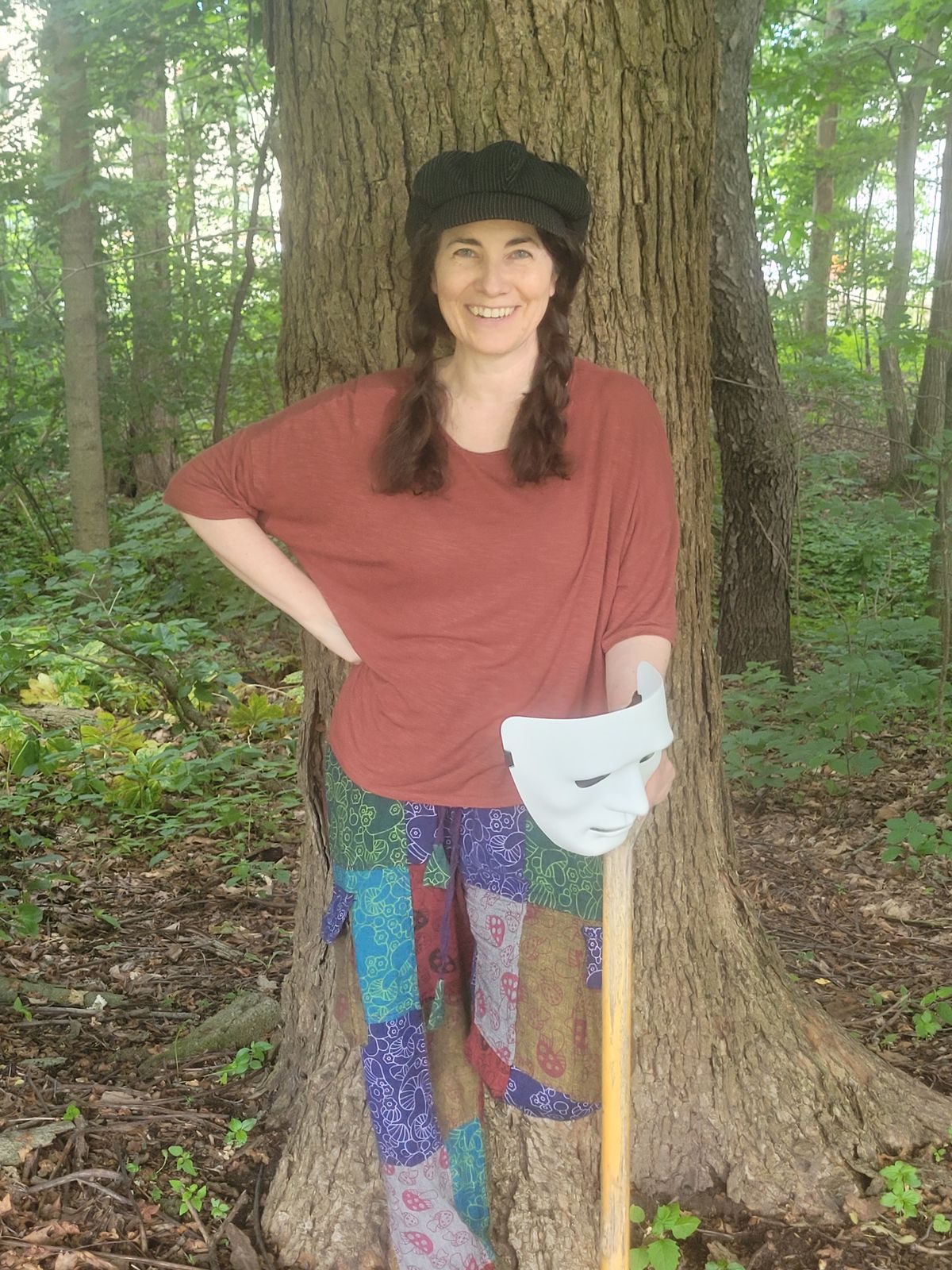 Julie Lyn Barber in Turbulent Architect at the 2025 Guelph Fringe Festival, Aug 7-10