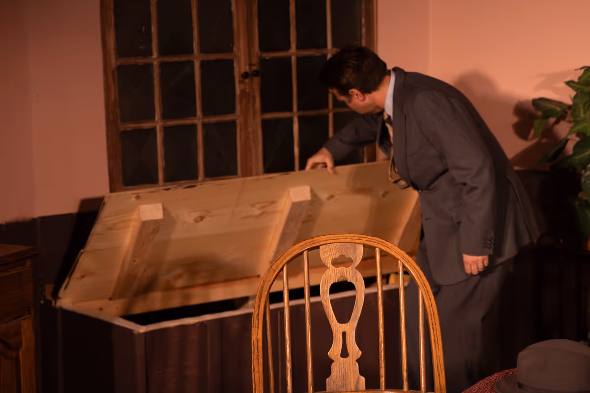 Chris Linn as MORTIMER BREWSTER