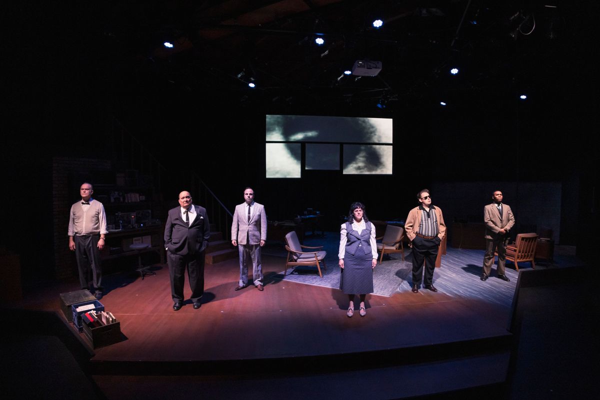 The cast of Daisy in the Regional Premiere at Hillbarn Theatre on stage Jan.23 - February. 9, 2025. Tracy Martin The cast of Daisy in the Regional Premiere at Hillbarn Theatre on stage Jan.23 - February. 9, 2025. Tracy Martin