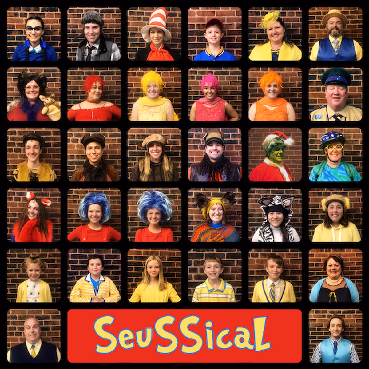 The cast of Seussical the musical -- in costume! The cast of Seussical the musical -- in costume!