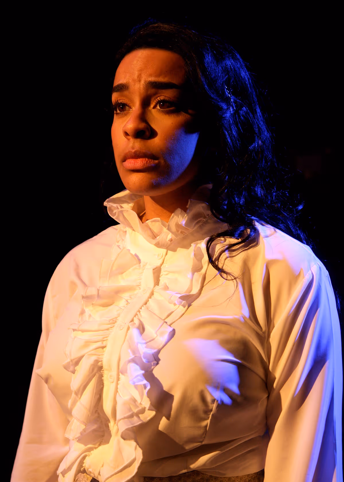 Katherine Chatman as Meg March in Chance Theater's production of "Little Women - The Broadway Musical" is playing November 25 - December 23, 2022 at Bette Aitken theater arts Center on the Cripe Stage. Music by Jason Howland; Lyrics by Mindi Dickstein; Book by Allan Knee. Based on the novel by Louisa May Alcott. Directed by Casey Long, Music Direction by Gabrielle Maldonado. Katherine Chatman as Meg March in Chance Theater's production of "Little Women - The Broadway Musical" is playing November 25 - December 23, 2022 at Bette Aitken theater arts Center on the Cripe Stage. Music by Jason Howland; Lyrics by Mindi Dickstein; Book by Allan Knee. Based on the novel by Louisa May Alcott. Directed by Casey Long, Music Direction by Gabrielle Maldonado.