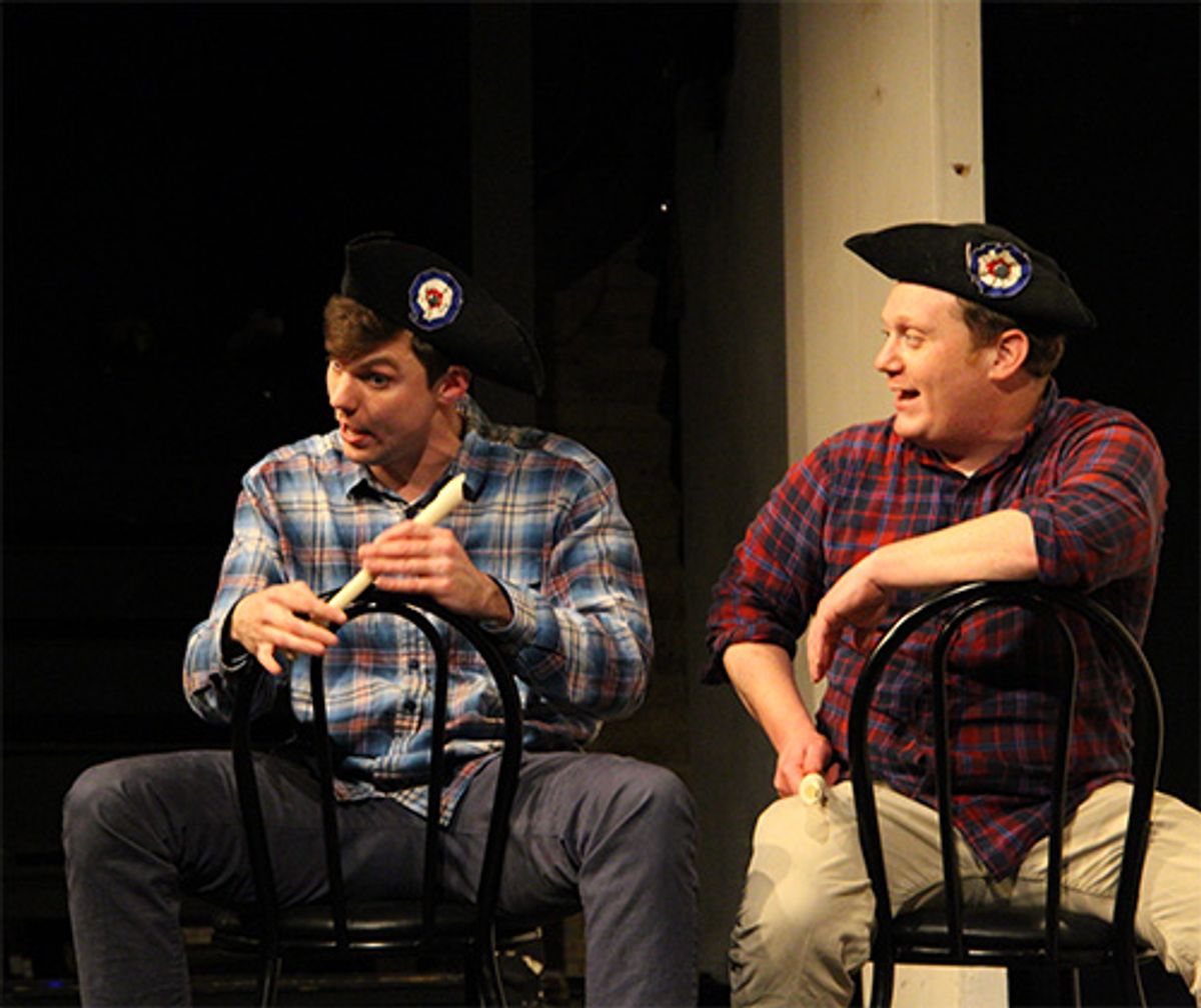 Ryan Nolan & Jordy Blenner in Late Night Shenanigans' "You, Me & the Tree"