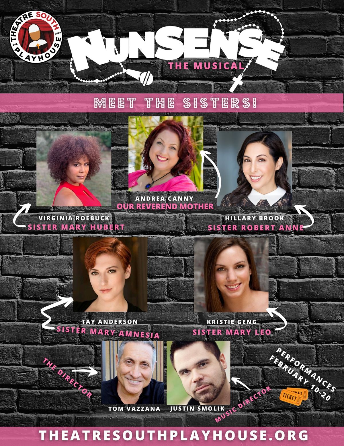 Meet the Cast of NUNSENSE! Meet the Cast of NUNSENSE!