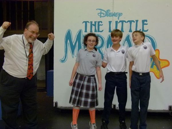 Thomas Hart (King Triton), Rachel Cartwright (Ariel) 3