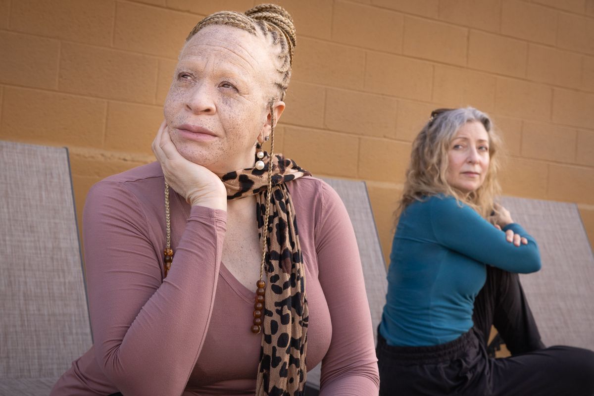 LaRhonda Steele and Maureen Porter. Photo by Owen Carey