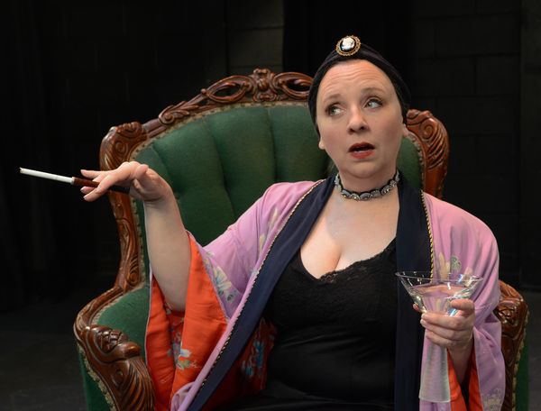 Laura Ash Benjamin as Gay Wellington in The Community Players' 