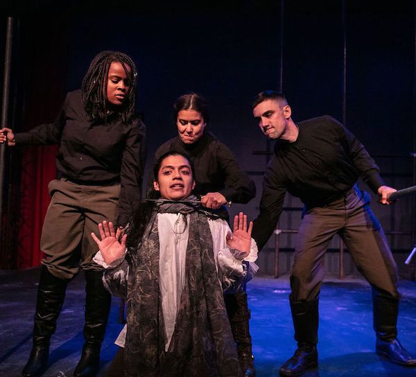 Faqir Hassan (Brutus) and Paul Turbiak (Cassius) Photo credit: Grettel Cortes 11