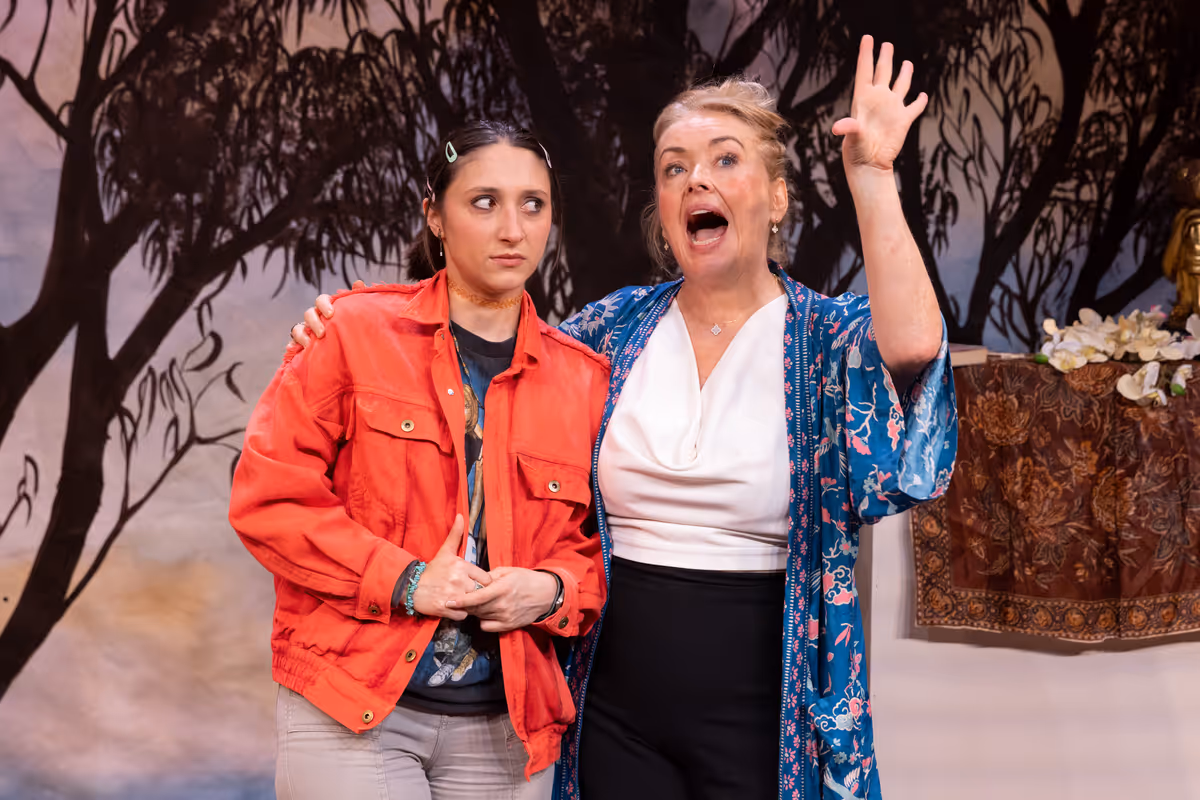 Lucy Miller as Margot and Jade Fuda as Molly in The Female of the Species.  Image by Noni Carroll