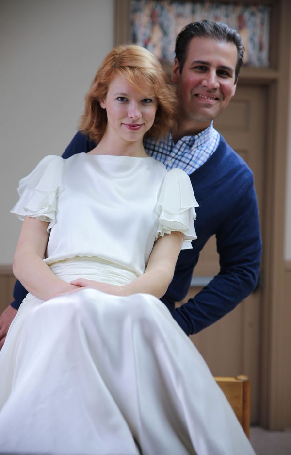 Tracy Lord (Lauren Suchinski, of Yardley) and C.K. Dexter Haven (Matt Duchnowski of Newtown) enjoy the dulcet tones of “Pepper Sauce Woman” played by Dinah Lord (Isabel Newell of Moorestown, NJ) in Newtown Arts Company’s production of the stage and film comedy classic The Philadelphia Story, June 15 through 21 at historic Newtown Theatre, 120 North State Street, Newtown. For tickets and information, please see www.newtownartscompany.com. 2