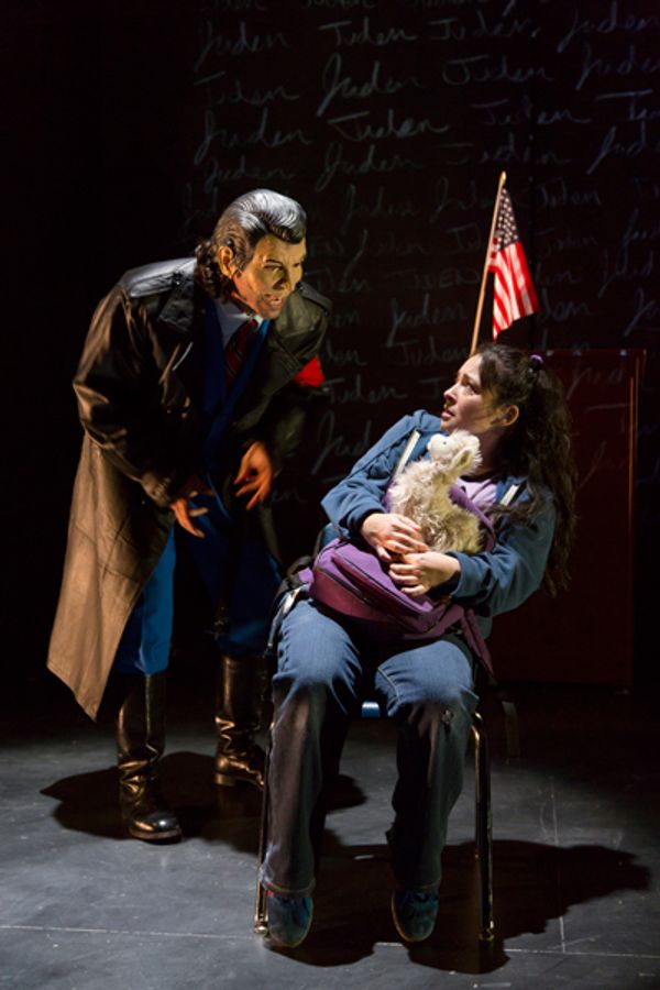 Maria Helan and Andrea Morales in PINKOLANDIA. Photo by T. Charles Erickson. 2