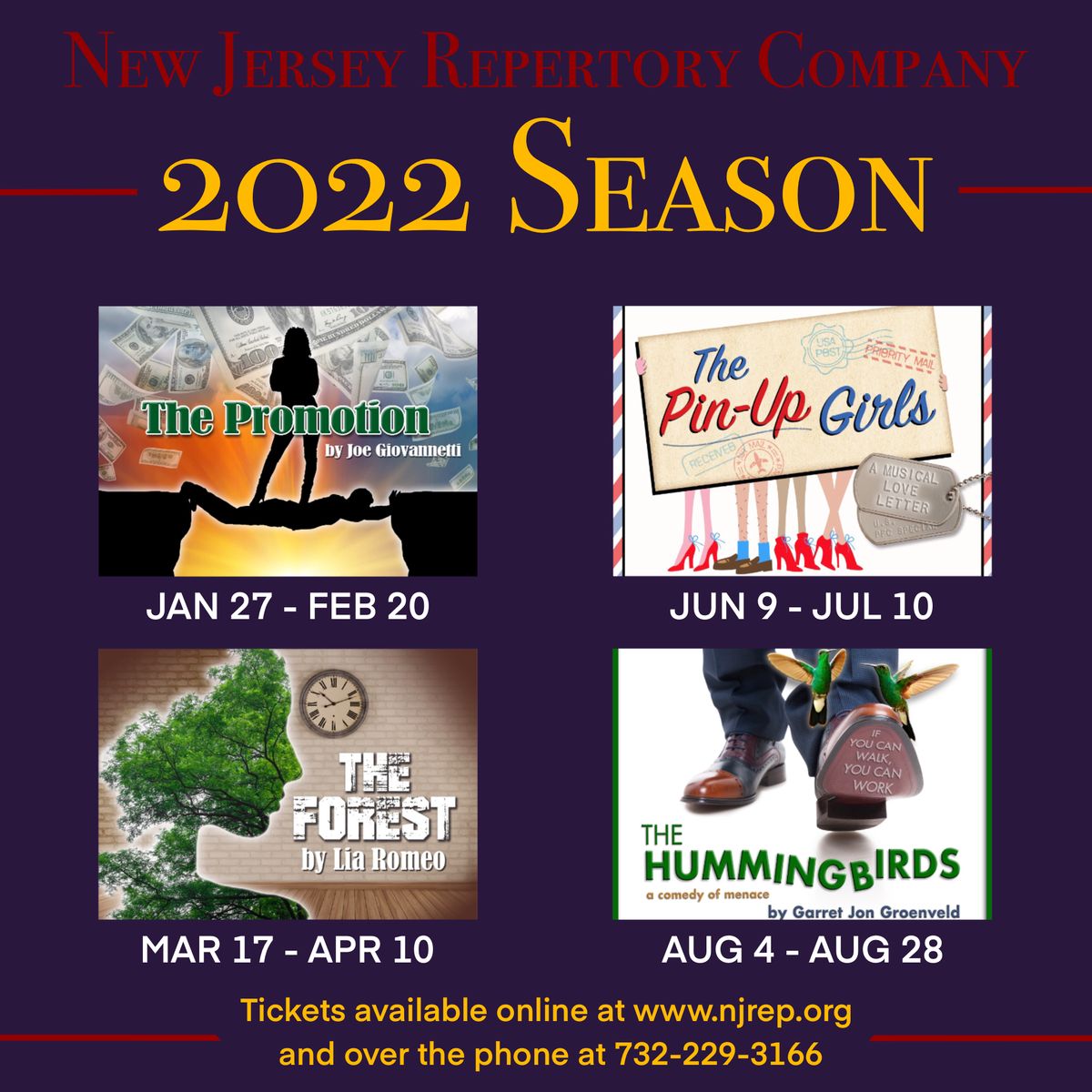 New Jersey Repertory Company's 2022 Season New Jersey Repertory Company's 2022 Season