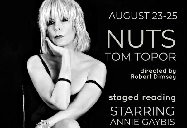 Annie Gaybis starring as the indicted call girl, Claudia Faith Draper, in NUTS by Tom Topor 2