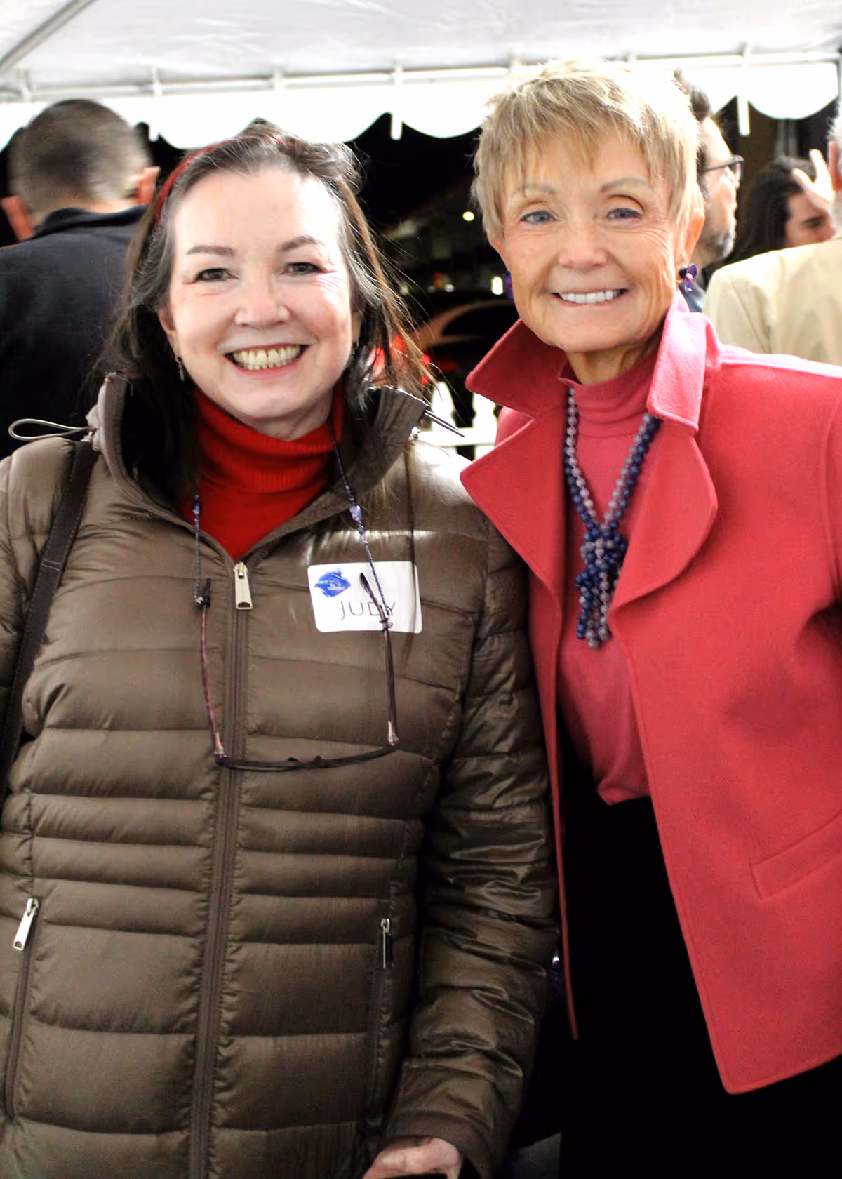 Judy Joss and Diane Arnold on Opening Night of "Next to Normal," playing January 28 - February 27, 2022 at Chance Theater in Anaheim, CA. 