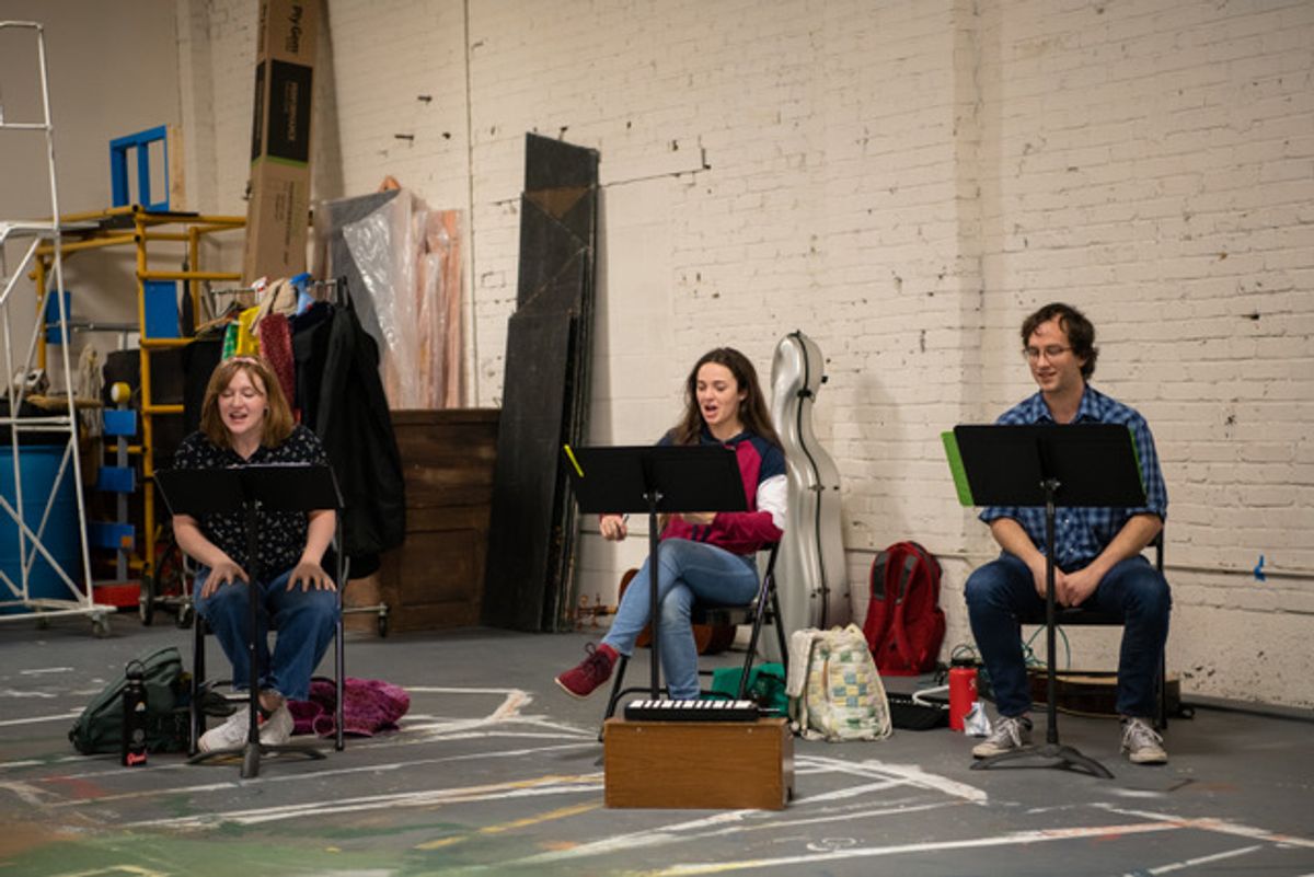 SPELLS OF THE SEA's Molly Burris, Hannah Geisz and Mitchell Manar. Photo by Jennifer A. Lin. 