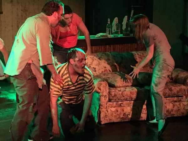 Zombies take over the stage. 2