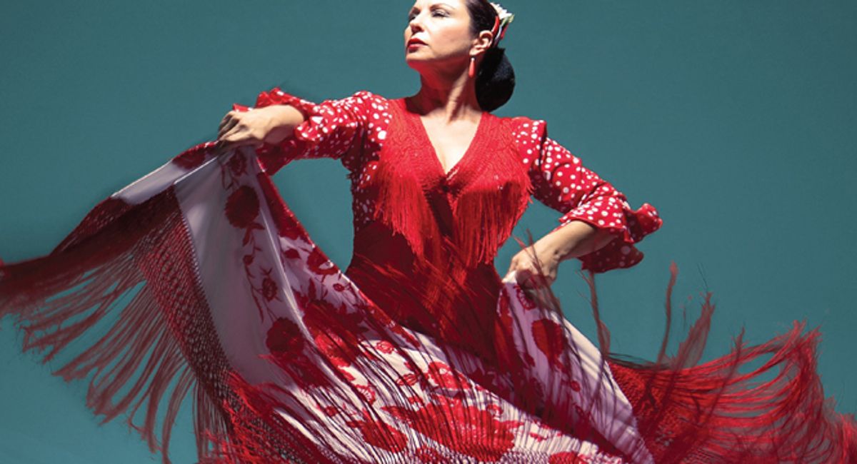Yolanda Arroyo in Herencia Flamenca.
