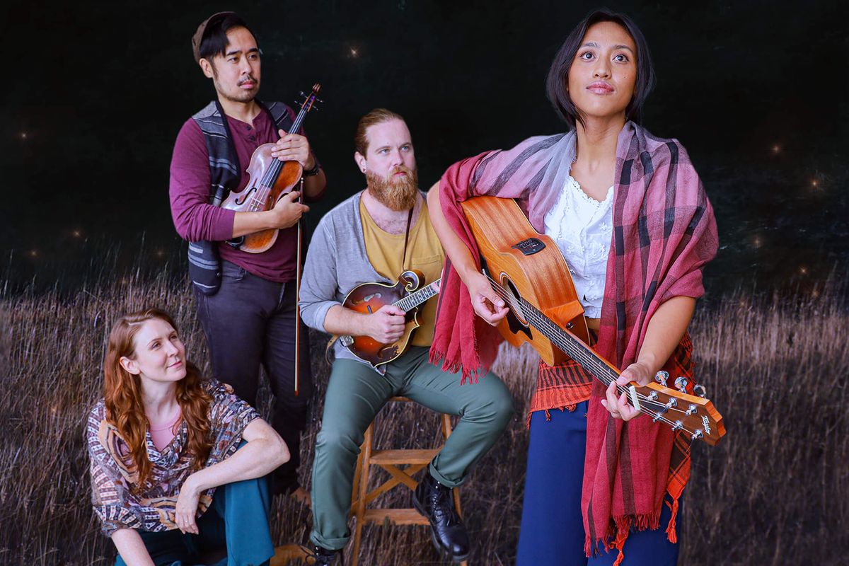 Rheanna Atendido with Natalie Hegg, Philip Estrera and Titus Tompkins in background.
photo by Kara Overlien
