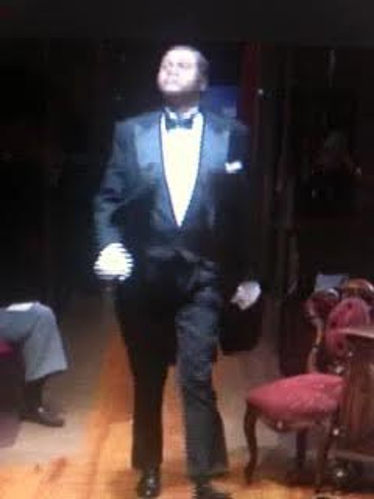 Darryl Maximilian Robinson as The Butler John Lawless in the 2011 Glendale Centre Theatre 55th Anniversary Revival of Kyle Crichton's The Happiest Millionaire.  Photo courtesy of Dash Porter.