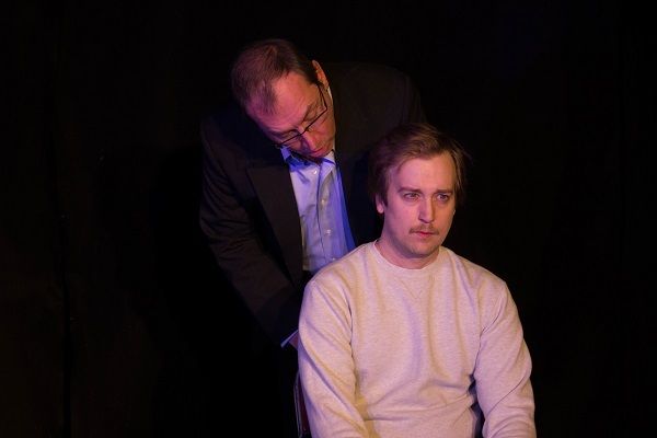 Michael J Drury as Gustav, Ryan Watson as Adolph, Photo by Polina Shafran 2