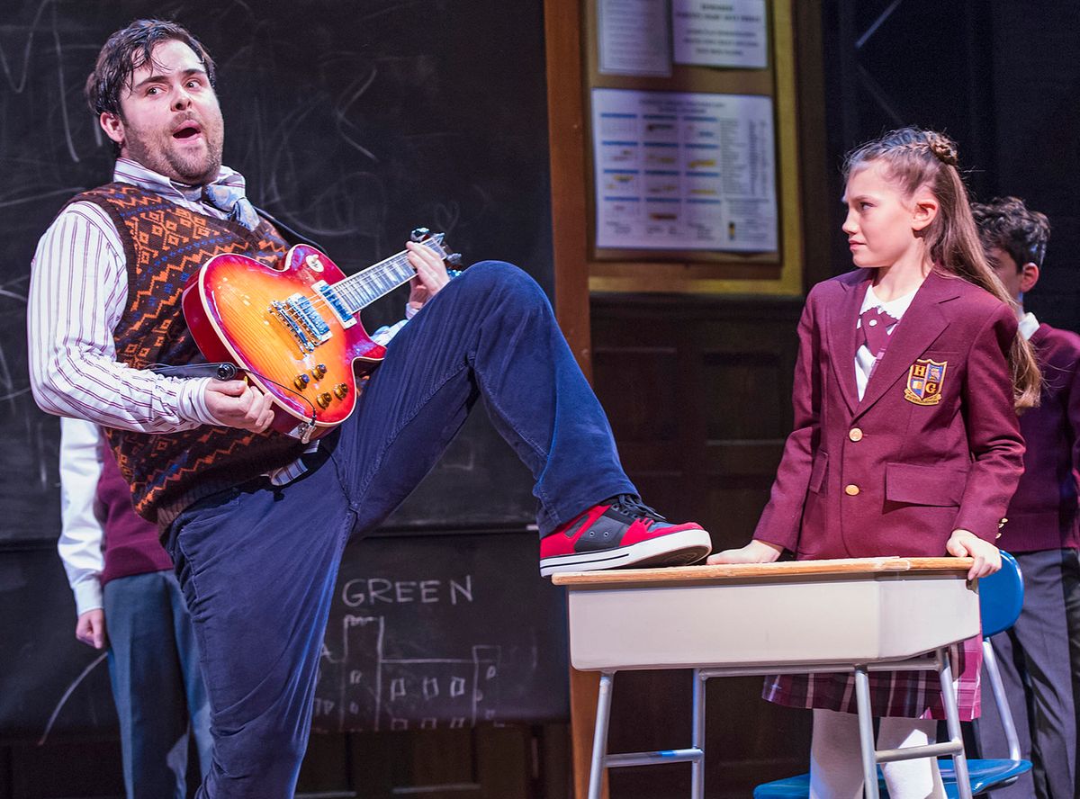 School of Rock Original London Cast. Photo by Tristram Kenton. School of Rock Original London Cast. Photo by Tristram Kenton.