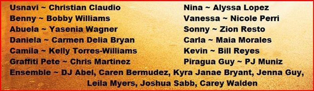 Cast of In The Heights Cast of In The Heights