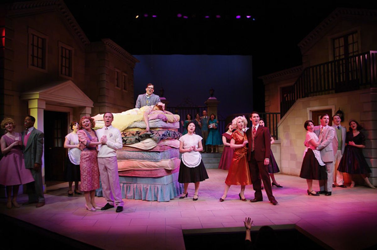 A 1948 movie musical "Once Upon A Mattress" at IWU, Fall 2010