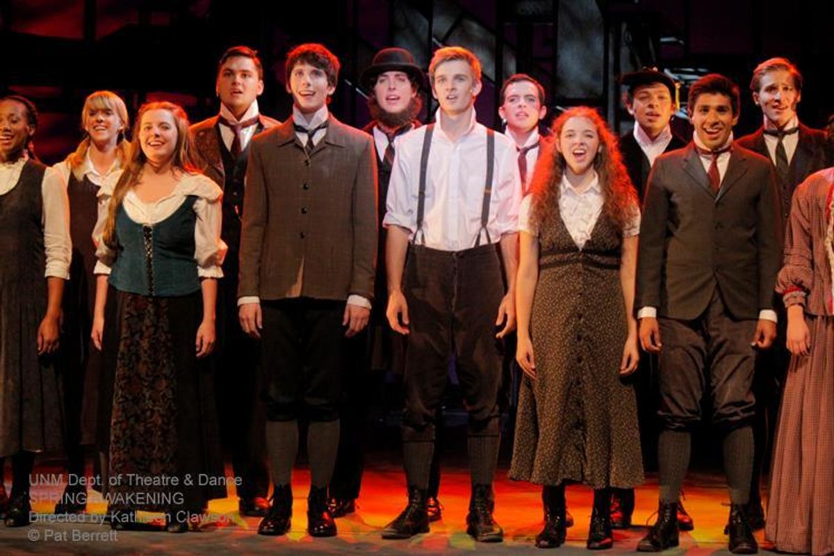 Spring Awakening at The University of New Mexico, photo by Pat Berrett